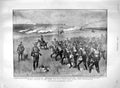 Original Old Antique Print 1900 Citizen Siers War C.I.V. Johannesburg Churchill