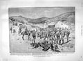 Original Old Antique Print 1900 Army Pretoria Africa War Chinese Yamen Ba 20th