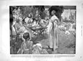 Old Antique Print 1900 Sun Bath Stralau Berlin Germany King Humbert Italy 20th