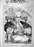 Original Old Antique Print 1900 Lord Russell Killowen Chief Justice England