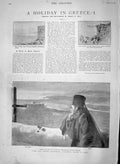 Original Old Antique Print 1900 Greece Lykabettus Ahens Lethe River Cotton 20th