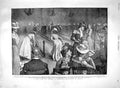 Old Antique Print 1900 Skittles Competition Berlin Germany Ladies Sport 20th