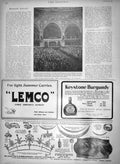Old Antique Print 1900 Paris Exhibition President Loubet Lemco Diamonds 20th