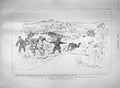 Original Old Antique Print 1900 Imperial Yeomanry Scouting Derdeport River War