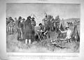 Antique Old Print 1900 Boers Greylingstad Oath Neutrality Phillips Mauser 20th
