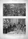 Old Antique Print 1900 Boxers Manchuria Railway Chambers Commerce Paris 20th