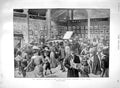 Original Old Antique Print 1900 Graphic Paris Exhibition Boer Ceylon Commerce
