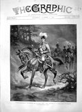Old Antique Print 1900 Field Marshal Viscount Wolseley Commander-In-Chief 20th