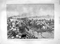 Original Old Antique Print 1900 Russian Cossacks Siberian Frontier Manchu 20th