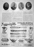 Original Old Antique Print 1900 Mappin Webb Acland Trevelyan Courcy Stransham