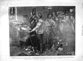 Original Old Antique Print 1900 Boer Raid Natal Africa Queen Wilhelmina Holland