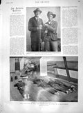 Old Antique Print 1900 Boer Prisoner Africa Navy War Battle Ship Gun Crew 20th