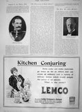 Original Old Antique Print 1900 Captain Towse John Sherman Advertisemen 20th