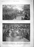 Old Antique Print 1900 Redvers Buller Aldershot Bath Horses Stellenbosch 20th
