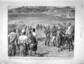 Old Antique Print 1901 Abyssinian Lourdes Mount Zouquala Map De Wet Boers 20th