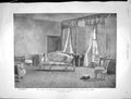 Original Old Antique Print 1901 Kensington Palace Queen Victoria Windsor Castle