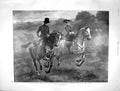 Old Antique Print 1901 Windsor Queen Prince Consort Horses Osborne Flag 20th