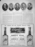 Old Antique Print 1901 Lawley Skene Haweis Pridgeon Myers Harvey'S Sauce 20th