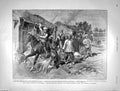 Old Antique Print 1901 Cossacks Manchuria Tsitsikar King Edward Cape Town 20th