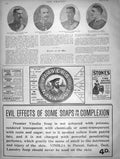 Old Antique Print 1901 War Fletcher Pollard-Lowsley Hull Wallace Players 20th