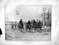 Original Old Antique Print 1901 Stockholm Horse Racing Sport Carte Wilmot Smith