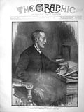 Old Antique Print 1901 Portrait Rev. Winnington Ingram Lord Bishop London 20th