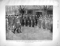 Old Antique Print 1901 China British Troops War Tientsin Russian Sentries 20th