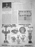 Old Antique Print 1901 Mappin Webb Mayoral Chain Hammersmith Clowes Cup 20th