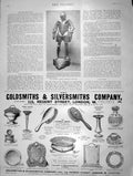 Original Old Antique Print 1901 Champion'S Armour Malborough King Gsmith London