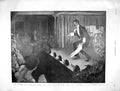 Original Old Antique Print 1901 Ophir Ship Manly Entertainment Gravelott 20th