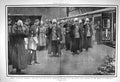 Old Antique Print 1901 Queen Victoria Funeral King Mourners Paddington 20th