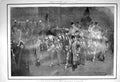 Original Old Antique Print 1901 Funeral Car Queen Victoria Gun-Carriage London