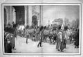 Old Antique Print 1901 Queen Victoria Gun-Carriage London Coffin Marble 20th