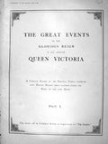 Original Old Antique Print 1901 Record Events Reign Queen Victoria Baltic Ships
