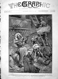 Old Antique Print 1901 General French Vall Colony Boer Farm Lady Shooting 20th