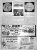 Old Antique Print 1901 Launch Cape Liner Walmer Castle Medal Frampton Pen 20th