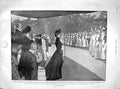 Original Old Antique Print 1901 Alexandra Nurses Marlborough Rifle Bisley Lamb