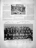 Old Antique Print 1901 Guns Ship Centurion Admiral Seymour Wray Ford Wake 20th