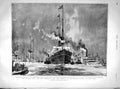 Old Antique Print 1901 America Cup Ship Thomas Lipton Duke Cornwall Grant 20th