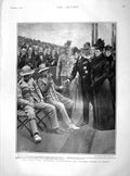 Old Antique Print 1901 Duke Cornwall Perth Navy Ships Pioneer King Carlos 20th