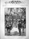 Original Old Antique Print 1901 Suppression Treason Cape Colony Court-Martial