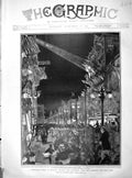 Original Old Antique Print 1901 Buffalo Bulletins Shooting President America