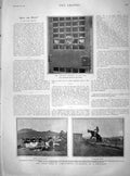 Old Antique Print 1901 Assassin Czolgosz Cell Ensell Chaplain Laing'S Nek 20th
