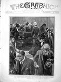 Old Antique Print 1901 Body President Mckinley Lying-In-State Washington 20th