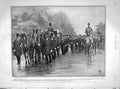Original Old Antique Print 1901 Funeral President Mckinley White House America