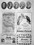 Old Antique Print 1901 Wright Jelf Hardy Bentoul Siemens Bensin Pastilles 20th
