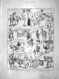 Original Old Antique Print 1901 Queensland Outlaw Adventures South Africa Story