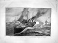 Old Antique Print 1902 Navy Ship Destroyer Birdwood Christmas Beef Baron 20th