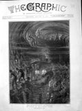 Original Old Antique Print 1902 Making Simplon Tunnel Works Italian Train Track
