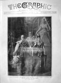 Original Old Antique Print 1902 Parliament Queen Victoria Guards South Africa